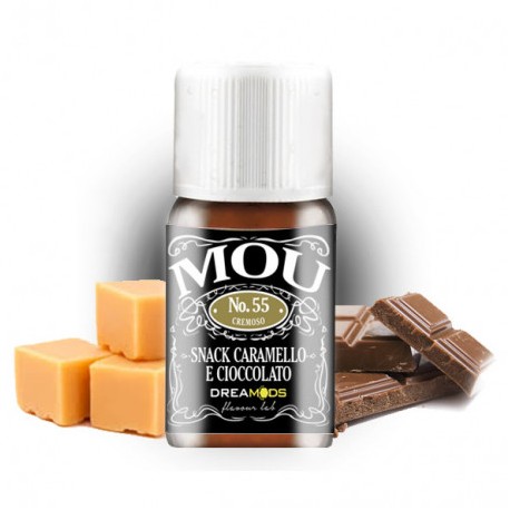 Dreamods NO.55 MOU (Snack, Caramello, Cioccolato) - Aroma concentrato 10ml