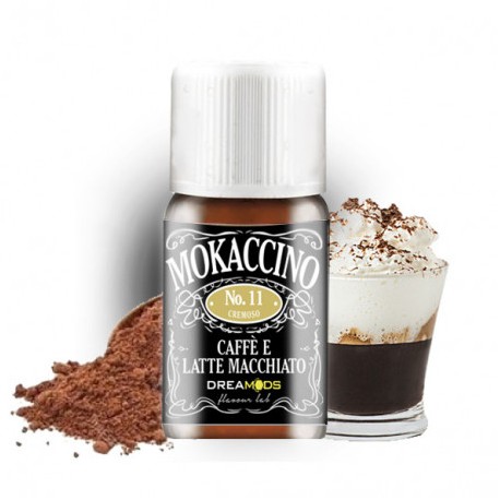 Dreamods NO.11 MOKACCINO (Caffè e Latte Macchiato) - Aroma concentrato 10ml
